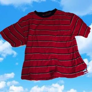 striped t shirt brandy melville